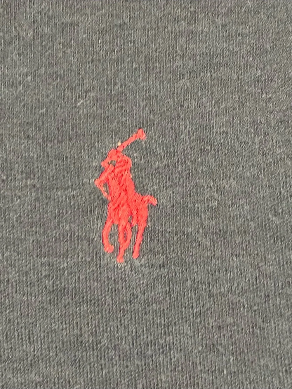 Ralph Lauren Black Polo with Red Pony Embroidery